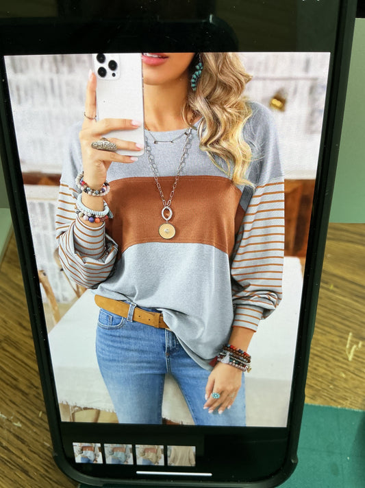 Striped Bishop Sleeve