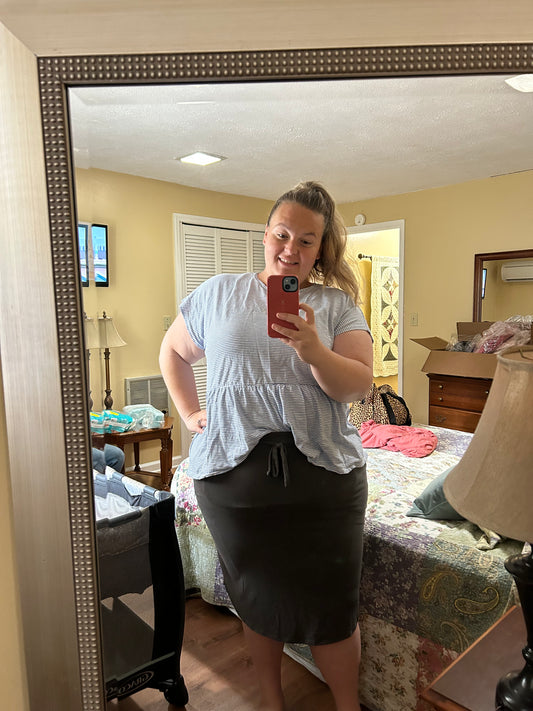 Deidre’s Drawstring Skirt